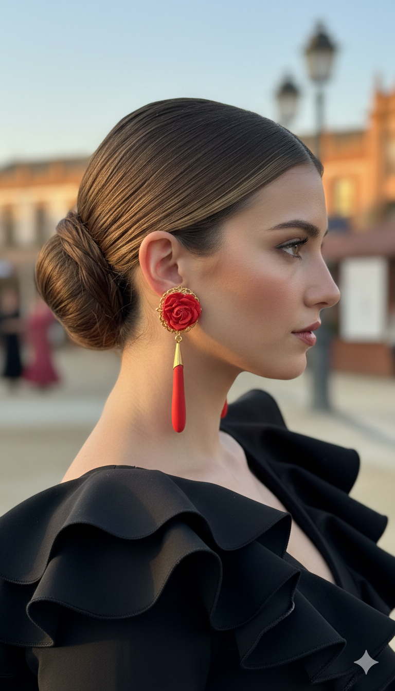 Pendientes Camafeo Real